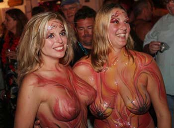 Body Painting 2007 photo - Duval Street, Key West